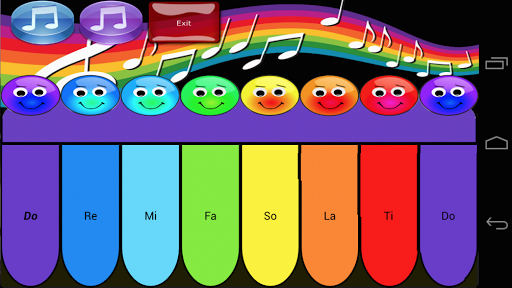My Baby Rainbow Piano Lullaby