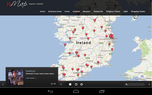 Ireland Interactive Guide nMap