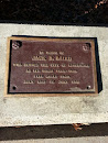 Jack B. Baird Memorial Plaque  
