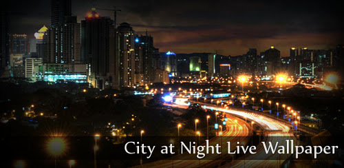 City at Night Live Wallpaper 1.2