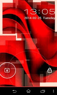 Free Download Go Lokcer Red Abstract APK