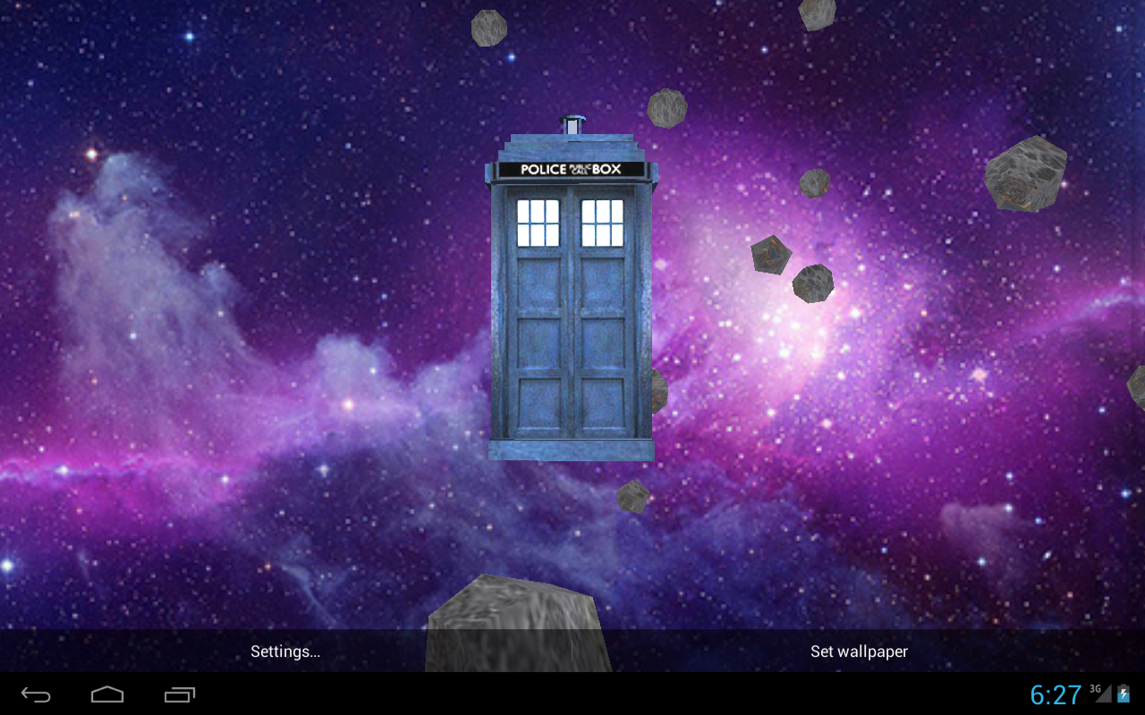 TARDIS 3D Live Wallpaper Android Apps On Google Play