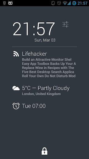 DashClock RSS Viewer Extension