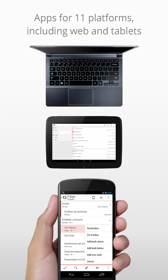 Todoist: To Do List, Task List - screenshot
