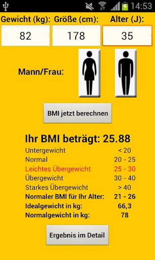 BMI Rechner