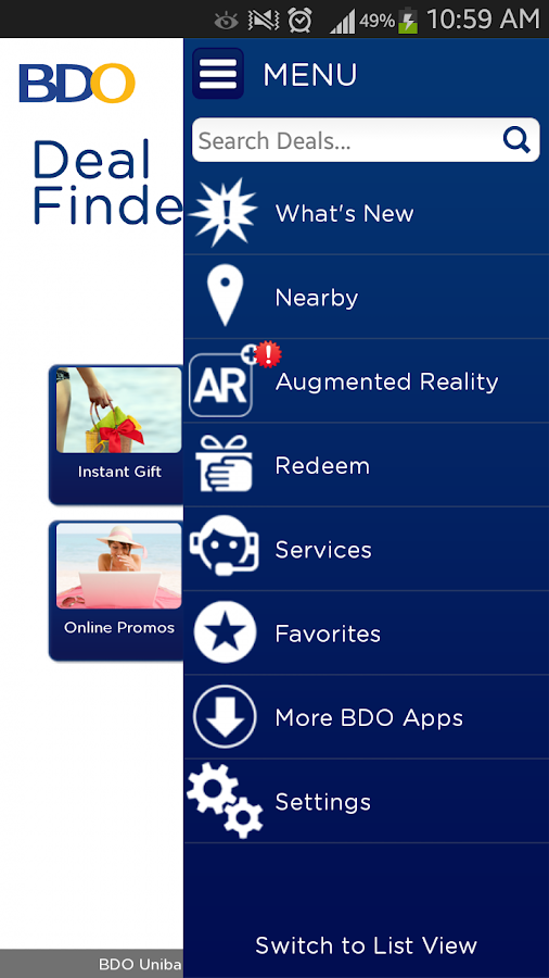 BDO Deal Finder Android Apps on Google Play