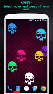 How to get Neon Skulls Live Wallpaper 1.0.4 unlimited apk for pc