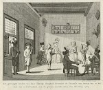 Prinses Wilhelmina van Pruisen vastgehouden in de woning te Goejanverwellesluis in 1787. Gottfried Arnold Lehman, ca. 1787-1790