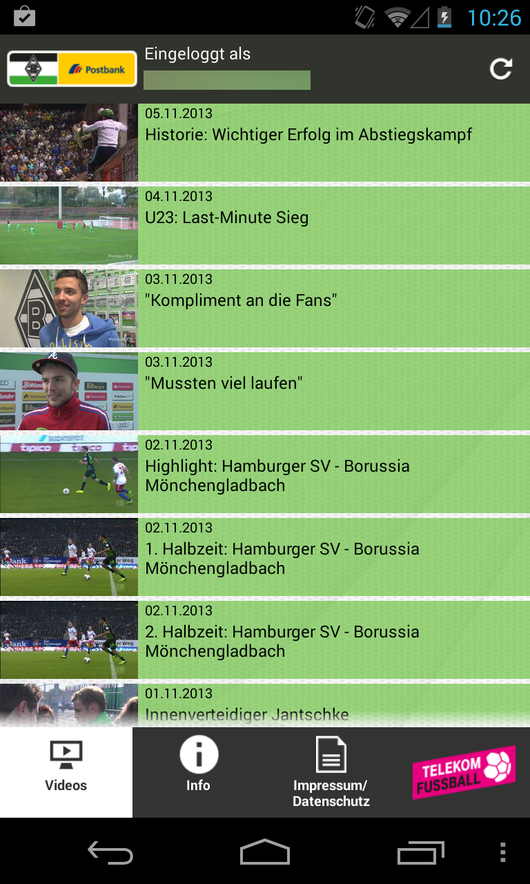 Fohlen.TV Screen 2