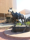Horse Statue at Superior Court