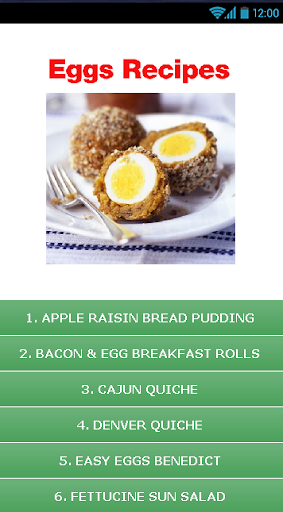 【免費書籍App】Egg Recipes !-APP點子