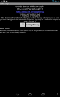 Umass Boston Wifi Autologin