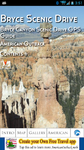 Bryce Canyon Scenic GPS Guide