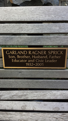 Garland Ragnar Sprick Memorial Bench