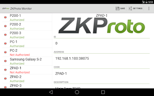ZKProto Monitor Screenshots 0