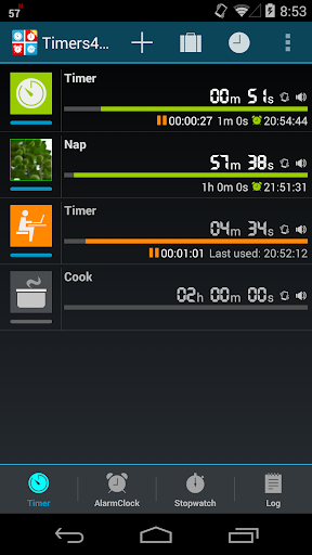 Timers4Me - 타이머 및 스탑왓치