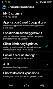 Adaptxt Keyboard - screenshot thumbnail