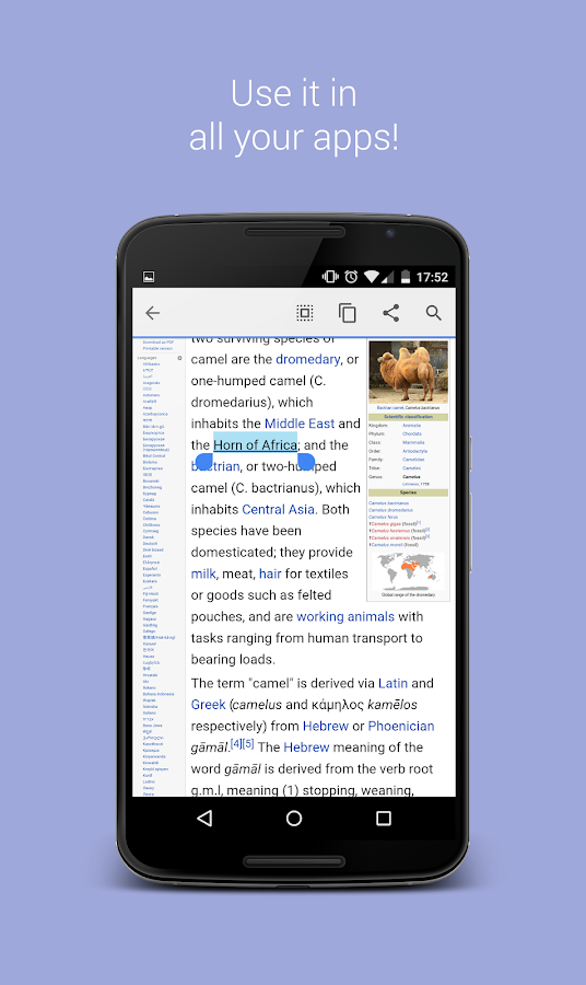 Easy Copy - 1-Tap Copy Paste- screenshot