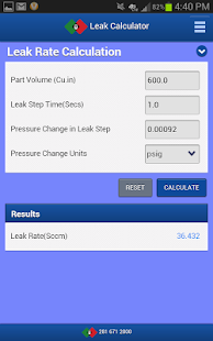 Free Leak Calculator APK for Android