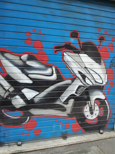 Scooter Murale
