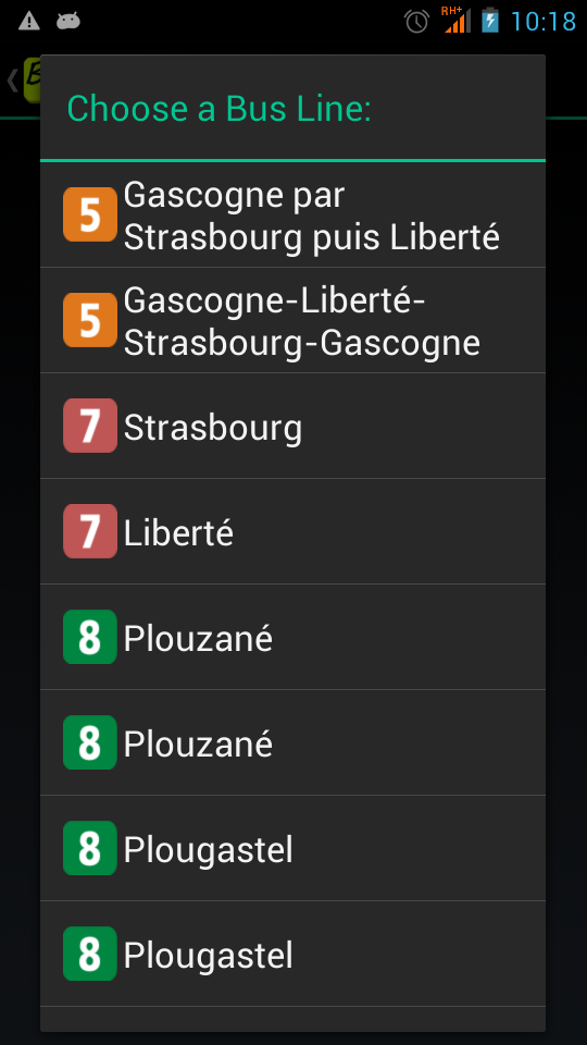BresTramPlus Screen 2