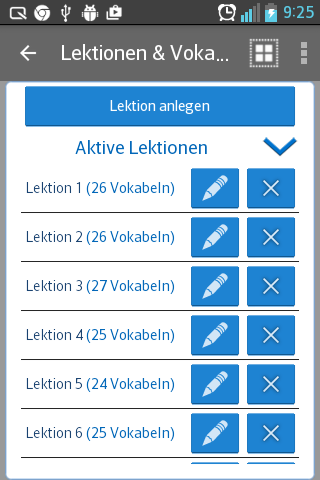Latein Coach Screen 3