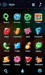 Sparkle GO Launcher Theme poster 2