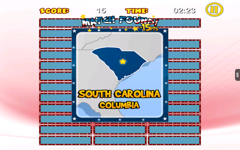 US States Match'Em Up™ HD Screenshots 4