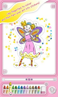 Girls: Colour & Sticker Screenshots 0