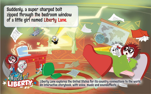 【免費書籍App】World of Liberty 1st Adventure-APP點子