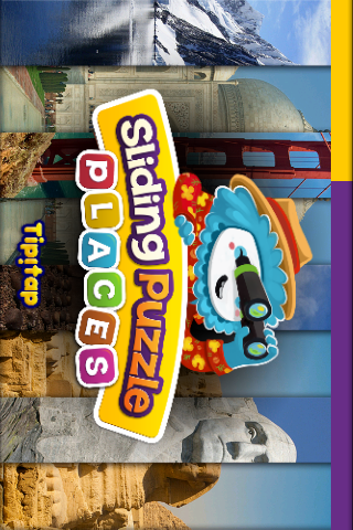 Places Puzzle: Sliding Slices Screen 1