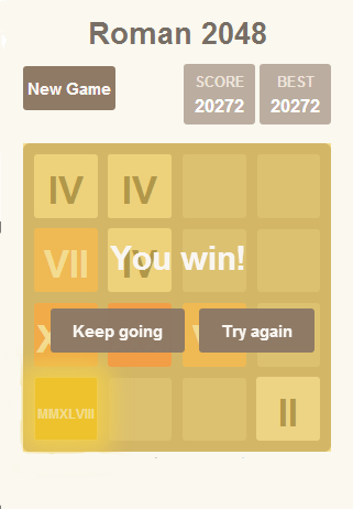 Roman 2048