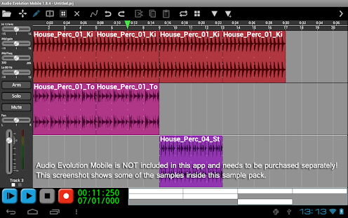 House Percussion for AEMobile