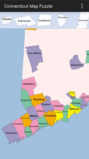 【免費解謎App】Connecticut Map Puzzle-APP點子