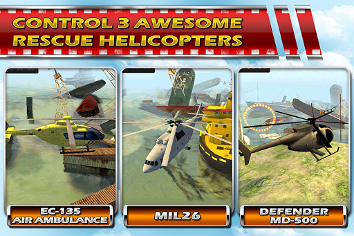 【免費賽車遊戲App】Helicopter 3D Rescue Parking-APP點子