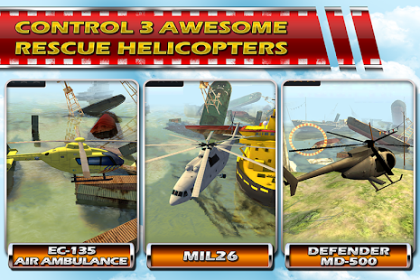 Helicopter 3D Rescue Parking Screenshots 17