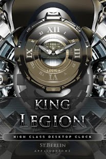 【免費娛樂App】clock widget LEGION-APP點子