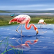 Flamingo Paradise Live Wallpap