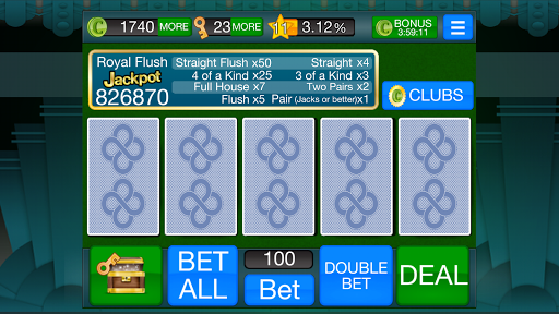 【免費紙牌App】VIDEO POKER: Jacks or Better-APP點子