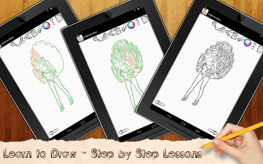 【免費生活App】Learn to Draw Fashion Models-APP點子