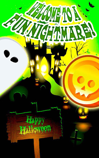 HALLOWEEN GHOST SCARY JUMP