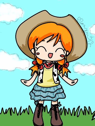 Chibi Cowgirl By Sketchymemz 