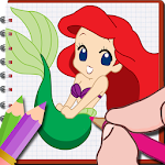 Little Mermaid Coloring Book Apk