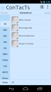 download Phone Book ConTacTs Cute Blue free