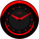 Laser Clock Widget A-RED mobile app icon