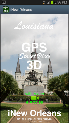 New Orleans GPS Street View 3D