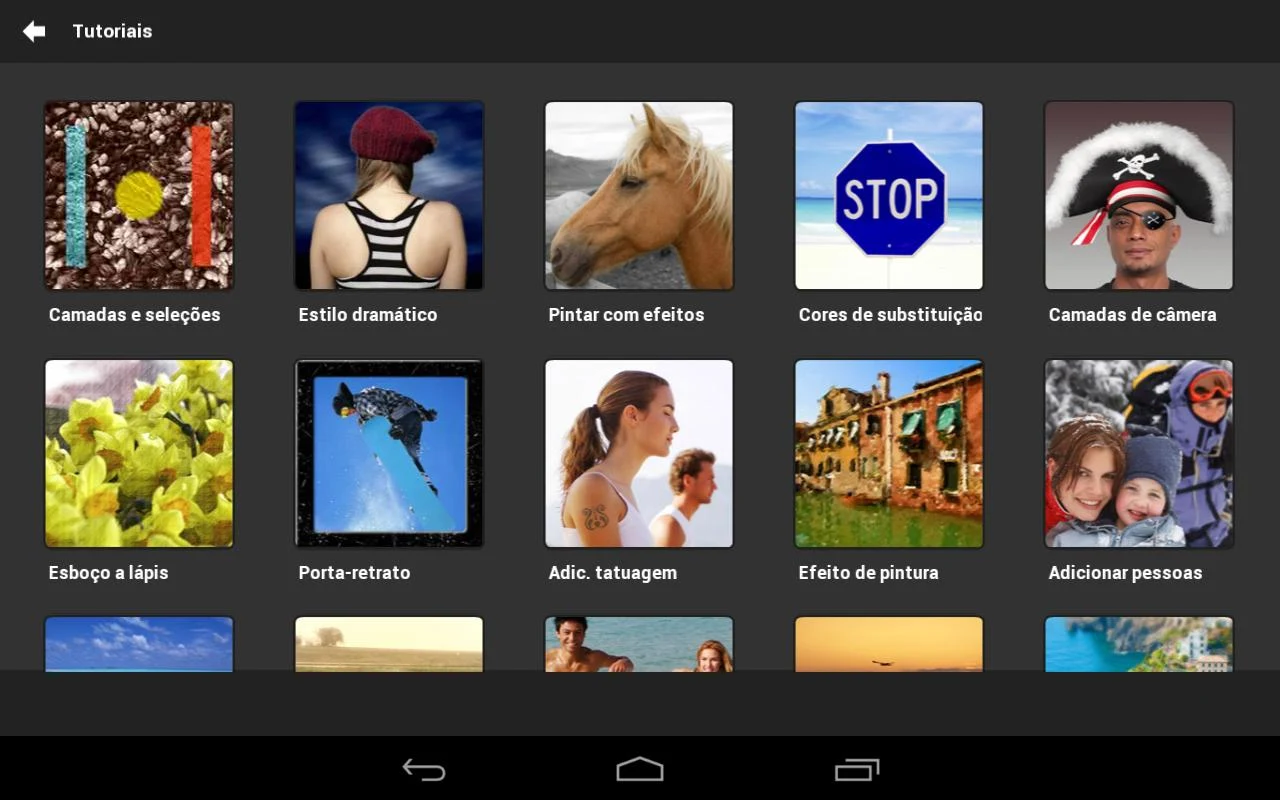 Adobe® Photoshop® Touch - screenshot