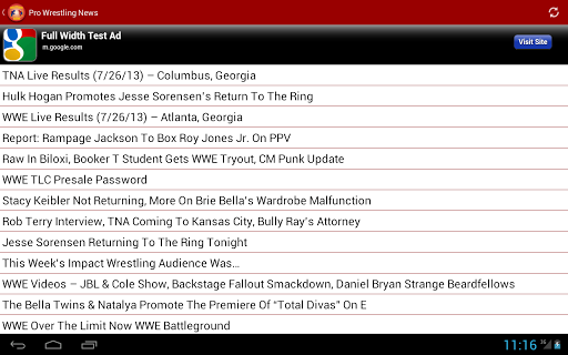 【免費新聞App】Wrestling News-APP點子