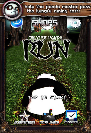 Kung Fu Temple-Panda Run 3D