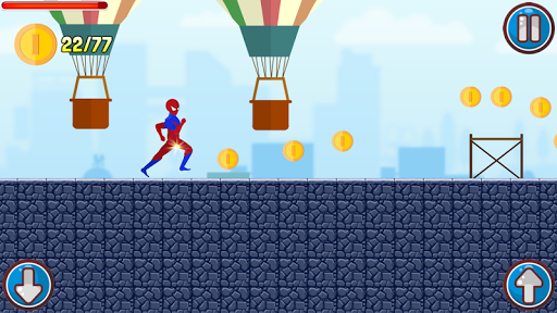 【免費賽車遊戲App】Spidy Man Runner-APP點子